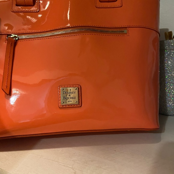 Dooney and Bourke Patent Zip Tote - Picture 3 of 7